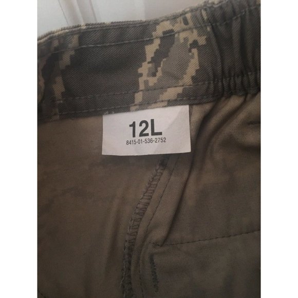 New Women's Air Force Camoflage Pattern Trouser Pants Size 12L‎ NWT - Picture 2 of 8